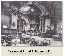 Wartesaal 1. und 2. Klasse 1891